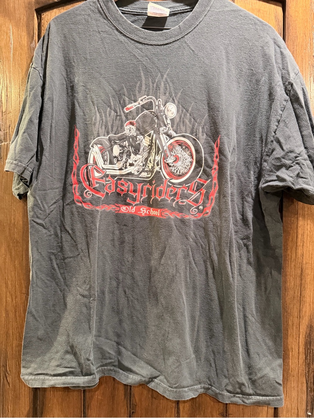 EasyRiders by Lee Old School Black Graphic Tee - Men's Casual Shirt size L